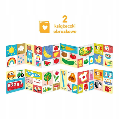 CzuCzu Biblioteczka 100 Pierwszych Słów 1+ 62848 CzuCzu Biblioteczka 100 Pierwszych Słów 1+ 62848