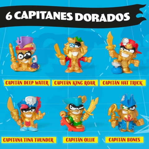 Piratix Treasure Seria Golden Saszetka z Figurką - 1 szt Piratix Treasure Seria Golden Saszetka z Figurką - 1 szt