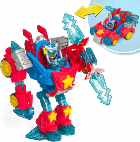 Super Zings Things Zestaw Robot Turbo Warrior Power Transformujący Super Zings Things Zestaw Robot Turbo Warrior Power Transformujący