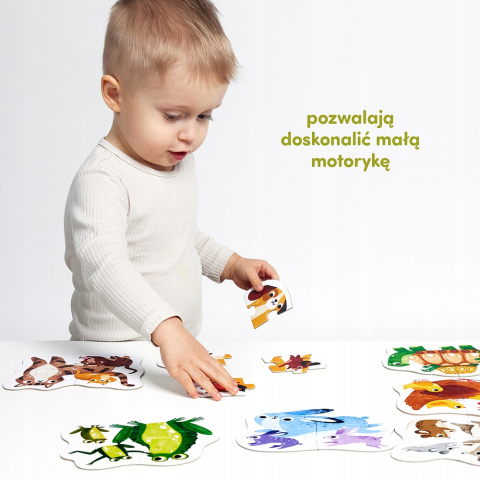 CzuCzu Moje Pierwsze Puzzle Maluchy 24m+ 92948 CzuCzu Moje Pierwsze Puzzle Maluchy 24m+ 92948