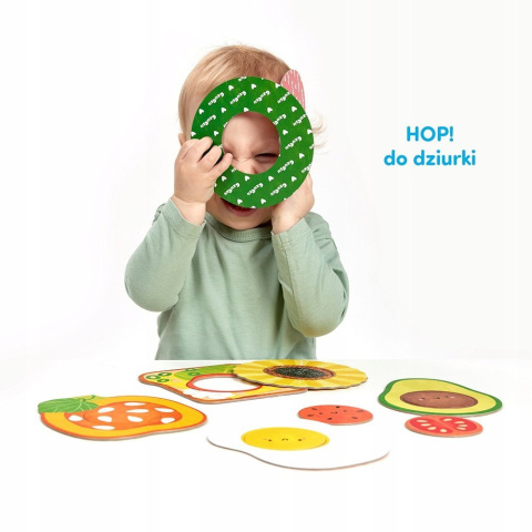 CzuCzu Moje Pierwsze Puzzle z Dziurką Jedzenie 12m+ 92924 CzuCzu Moje Pierwsze Puzzle z Dziurką Jedzenie 12m+ 92924