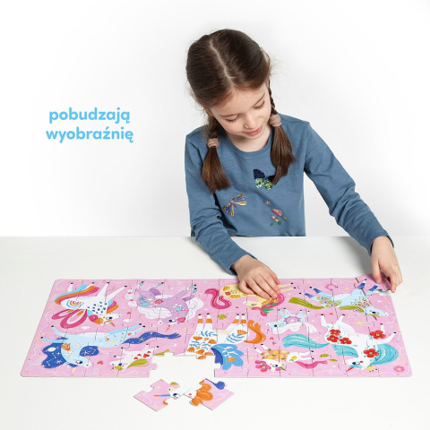 CzuCzu Puzzle 60 elementów Ach Jednorożce 4+ 92405 CzuCzu Puzzle 60 elementów Ach Jednorożce 4+ 92405