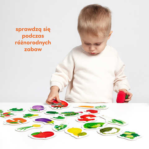 CzuCzu Puzzle Do Pary Owoce i Warzywa 18m+ 92931 CzuCzu Puzzle Do Pary Owoce i Warzywa 18m+ 92931