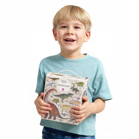 CzuCzu Puzzle Rodzinne Dinozaury 200 elementów 7+ 92306 CzuCzu Puzzle Rodzinne Dinozaury 200 elementów 7+ 92306