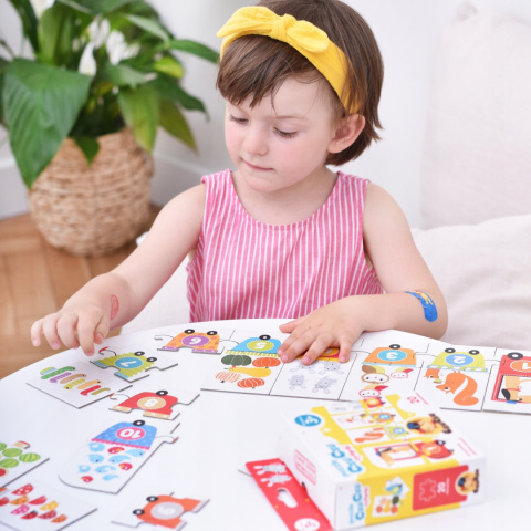 CzuCzu Puzzle Cyferki 20 elementów 3+ 90043 CzuCzu Puzzle Cyferki 20 elementów 3+ 90043