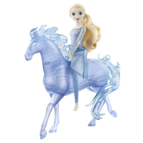 Frozen Karina Lodu Lalka Księżniczka Elsa i Wodny Koń Nokk HLW58 Frozen Karina Lodu Lalka Księżniczka Elsa i Wodny Koń Nokk HLW58