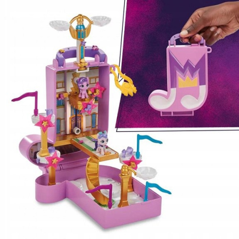 My Little Pony Przenośny Zestaw Walizka Wzgórze Zefiru Princess F5247 My Little Pony Przenośny Zestaw Walizka Wzgórze Zefiru Princess F5247