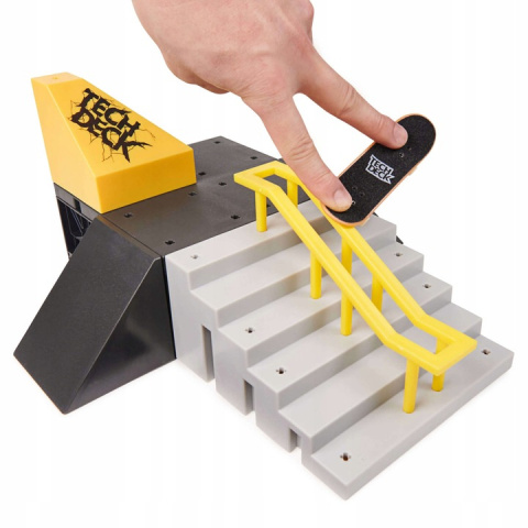 Tech Deck Fingerboard Xconnect Skate Zone z Rampą Pyramid Shredder Tech Deck Fingerboard Xconnect Skate Zone z Rampą Pyramid Shredder