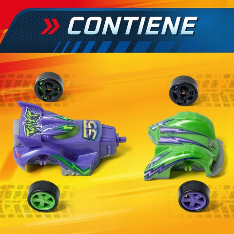 T-Racers 3-pak Mix & Race Pojazd T-Force, Boost Wrecker, Super Punk T-Racers 3-pak Mix & Race Pojazd T-Force, Boost Wrecker, Super Punk