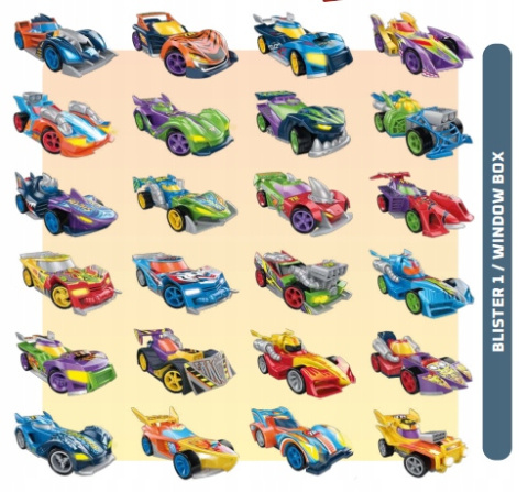 T-Racers Seria 7 Pojazd Autko Samochód Mix & Race - 1 sztuka T-Racers Seria 7 Pojazd Autko Samochód Mix & Race - 1 sztuka