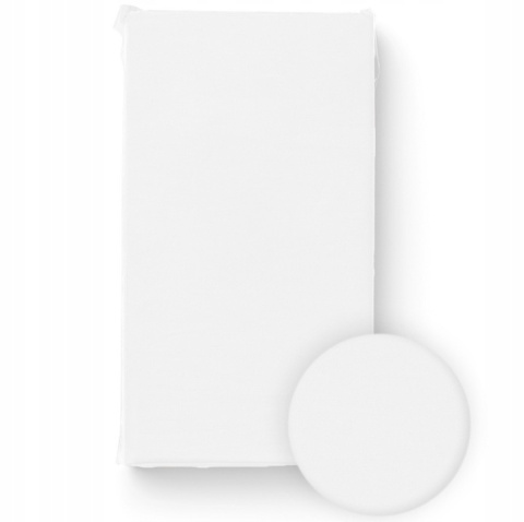 BocioLand Prześcieradło Jersey z Gumką 60x120 Białe BL050 BocioLand Prześcieradło Jersey z Gumką 60x120 Białe BL050