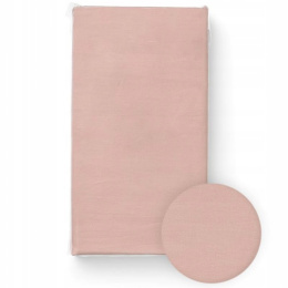 BocioLand Prześcieradło Jersey z Gumką 60x120 Różowe BL052
