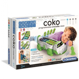 Clementoni Robot Edukacyjny Krokodyl Koko Laboratorium Robotyki 50108