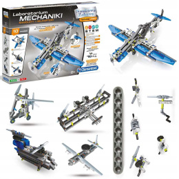 Clementoni Zestaw Samoloty i Helikoptery Laboratorium Mechaniki 60950