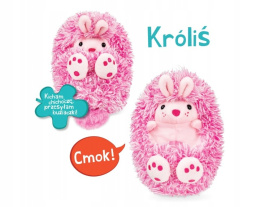 Curlimals Misie Kulisie Interaktywna Maskotka Różowy Królik Króliś