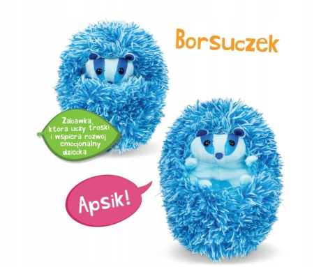 Curlimals Misie Kulisie Interaktywna Maskotka Niebieski Borsuczek Curlimals Misie Kulisie Interaktywna Maskotka Niebieski Borsuczek