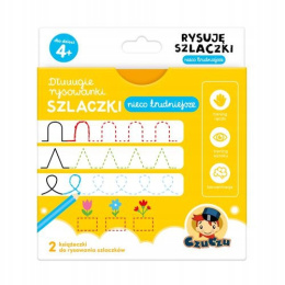 CzuCzu Długie Rysowanki Rysuję Szlaczki Nieco Trudniejsze 4+ 01218