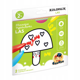 CzuCzu Długie Rysowanki Koloruje Las 2+ 01096