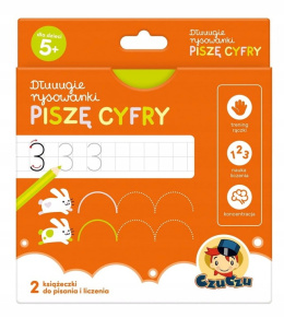 CzuCzu Długie Rysowanki Piszę Cyfry 5+ 01355