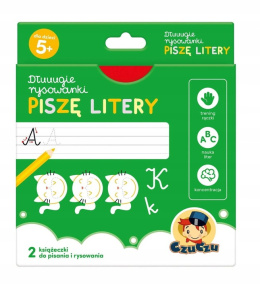 CzuCzu Długie Rysowanki Piszę Litery 5+ 01324