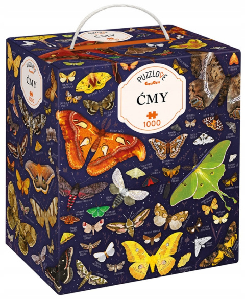 CzuCzu Puzzlove Puzzle Rodzinne Ćmy 1000 elementów 92832 CzuCzu Puzzlove Puzzle Rodzinne Ćmy 1000 elementów 92832