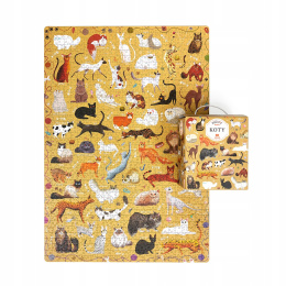 CzuCzu Puzzlove Puzzle Rodzinne Koty 1000 elementów 93235