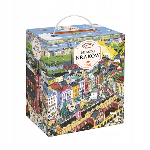 CzuCzu Puzzlove Puzzle Rodzinne Miasto Kraków 1000 elementów 92337 CzuCzu Puzzlove Puzzle Rodzinne Miasto Kraków 1000 elementów 92337