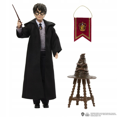 Harry Potter Zestaw Lalka Harry z Tiarą Przydziału HND78 Mattel Harry Potter Zestaw Lalka Harry z Tiarą Przydziału HND78 Mattel
