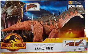 Jurassic World Dominion Dinozaur Ampelosaurus Dźwięk HDX50 Jurassic World Dominion Dinozaur Ampelosaurus Dźwięk HDX50