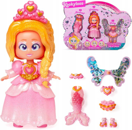 Kookyloos Zestaw Lalka Princess Hearts Mermaid Fairytale Mix & Match