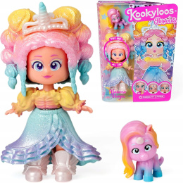 Kookyloos Seria 8 Laleczka Princess Doll Unicorn Magic