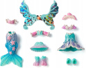 Kookyloos Zestaw Lalka Princess Pearl Mermaid Fairytale Mix & Match