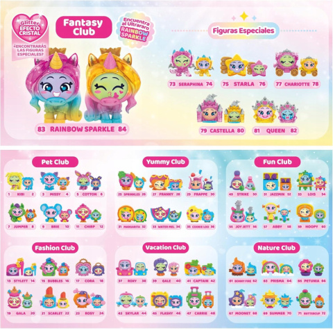 Moji Pops Rainbow Saszetka z Figurką - 1 figurka Moji Pops Rainbow Saszetka z Figurką - 1 figurka