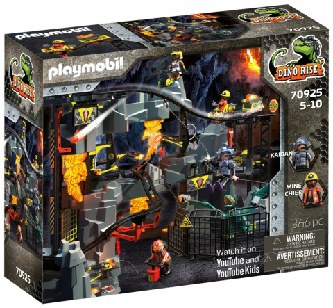 Playmobil 70925 Zestaw Dino Rise Kopalnia Dino Mine 4 Figurki+Dinozaur Playmobil 70925 Zestaw Dino Rise Kopalnia Dino Mine 4 Figurki+Dinozaur
