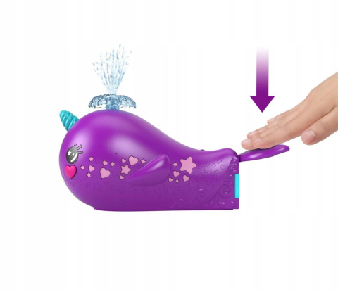 Polly Pocket Zestaw Narwal Łódź Podwodna HKV71 Polly Pocket Zestaw Narwal Łódź Podwodna HKV71
