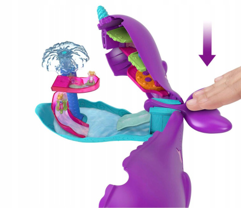 Polly Pocket Zestaw Narwal Łódź Podwodna HKV71 Polly Pocket Zestaw Narwal Łódź Podwodna HKV71