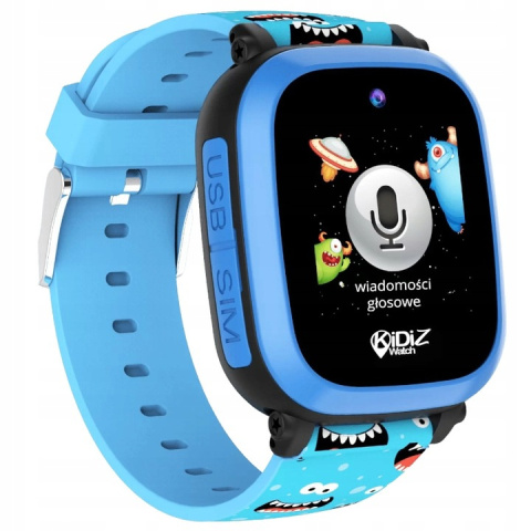 Smartwatch Zegarek dla Dzieci Niebieski Kidiz One Lokalizacja 2G Wi-Fi Smartwatch Zegarek dla Dzieci Niebieski Kidiz One Lokalizacja 2G Wi-Fi