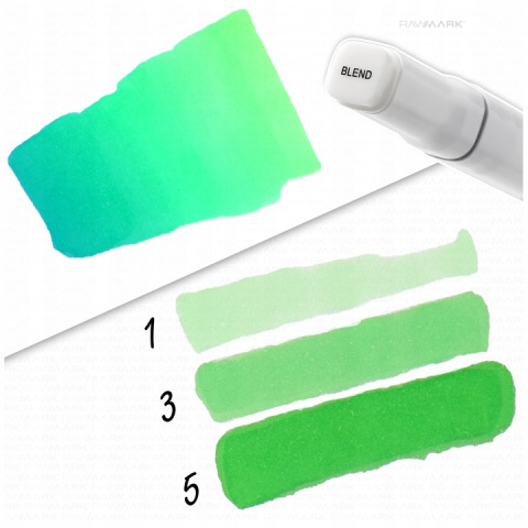 Rawmark Markery Dwustronne Alkoholowe 16 Kolorów PurePro Pastel Rawmark Markery Dwustronne Alkoholowe 16 Kolorów PurePro Pastel