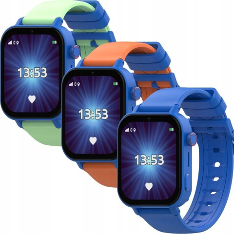 Smartwatch Zegarek dla Dzieci Premium Niebieski Kidiz One 3 Paski Smartwatch Zegarek dla Dzieci Premium Niebieski Kidiz One 3 Paski