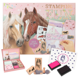 TOP MODEL Zestaw Kreatywny ze Stemplami Koń Horse 12128