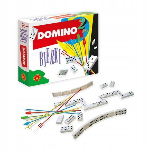 Alexander Gra Zręcznościowa 2w1 Domino Bierki 13832 Alexander Gra Zręcznościowa 2w1 Domino Bierki 13832