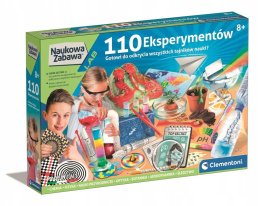 Clementoni Naukowa Zabawa dla Dzieci 110 Eksperymentów 50720