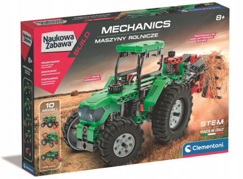 Clementoni Zestaw Laboratorium Mechaniki Maszyny Rolnicze 50794 Clementoni Zestaw Laboratorium Mechaniki Maszyny Rolnicze 50794