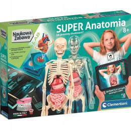 Clementoni Zestaw Naukowa Zabawa Super Anatomia 50919