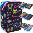 Coolpack Piórnik Trzykomorowy z Wyposażeniem Jumper3 Tennis F067691