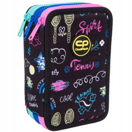 Coolpack Piórnik Trzykomorowy z Wyposażeniem Jumper3 Tennis F067691