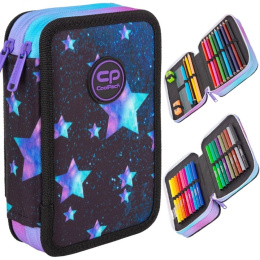 Coolpack Piórnik Dwukomorowy z Wyposażeniem Jumper2 Star Night F066830