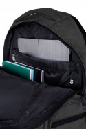 Coolpack Plecak Dwukomorowy Młodzieżowy Czarny Break Snow Black E24020