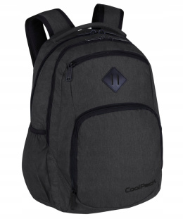 Coolpack Plecak Dwukomorowy Młodzieżowy Czarny Break Snow Black E24020
