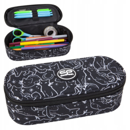 Coolpack Piórnik Szkolny Usztywniana Saszetka Campus Black CatsF062894